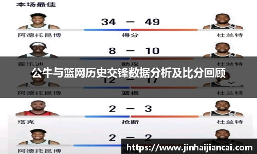 公牛与篮网历史交锋数据分析及比分回顾